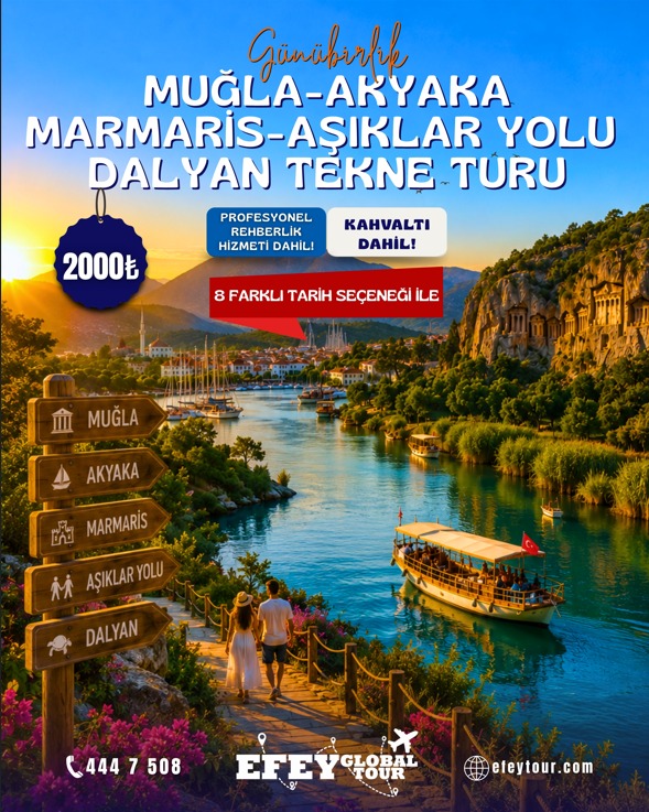 GÜNÜBİRLİK MUĞLA AKYAKA TURU