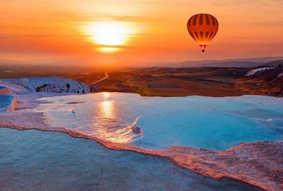 Balon Uçuşlu Pamukkale Turu