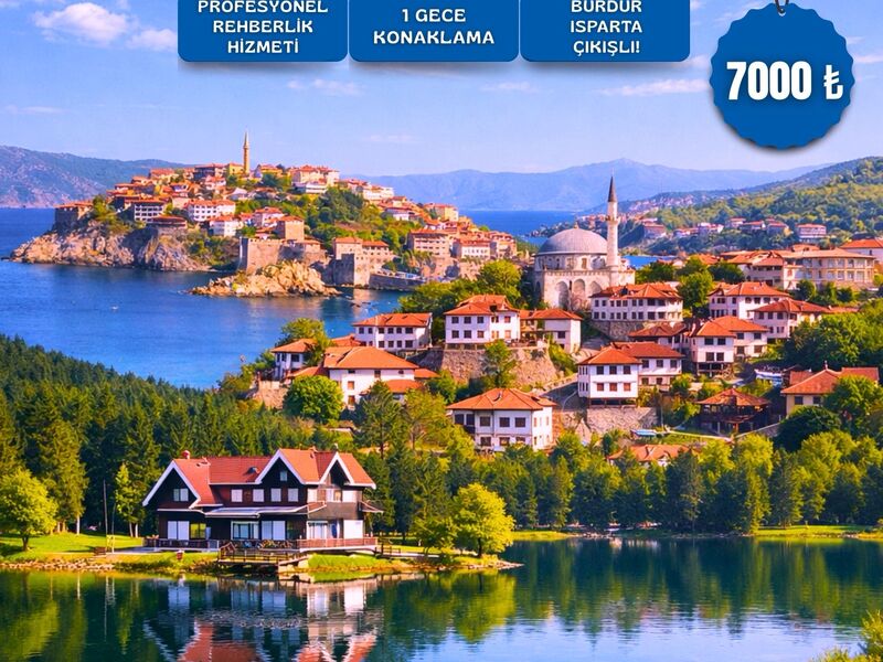 1 GECE KONAKLAMALI AMASRA SAFRANBOLU BOLU ABANT GÖLCÜK YEDİGÖLLER TURU