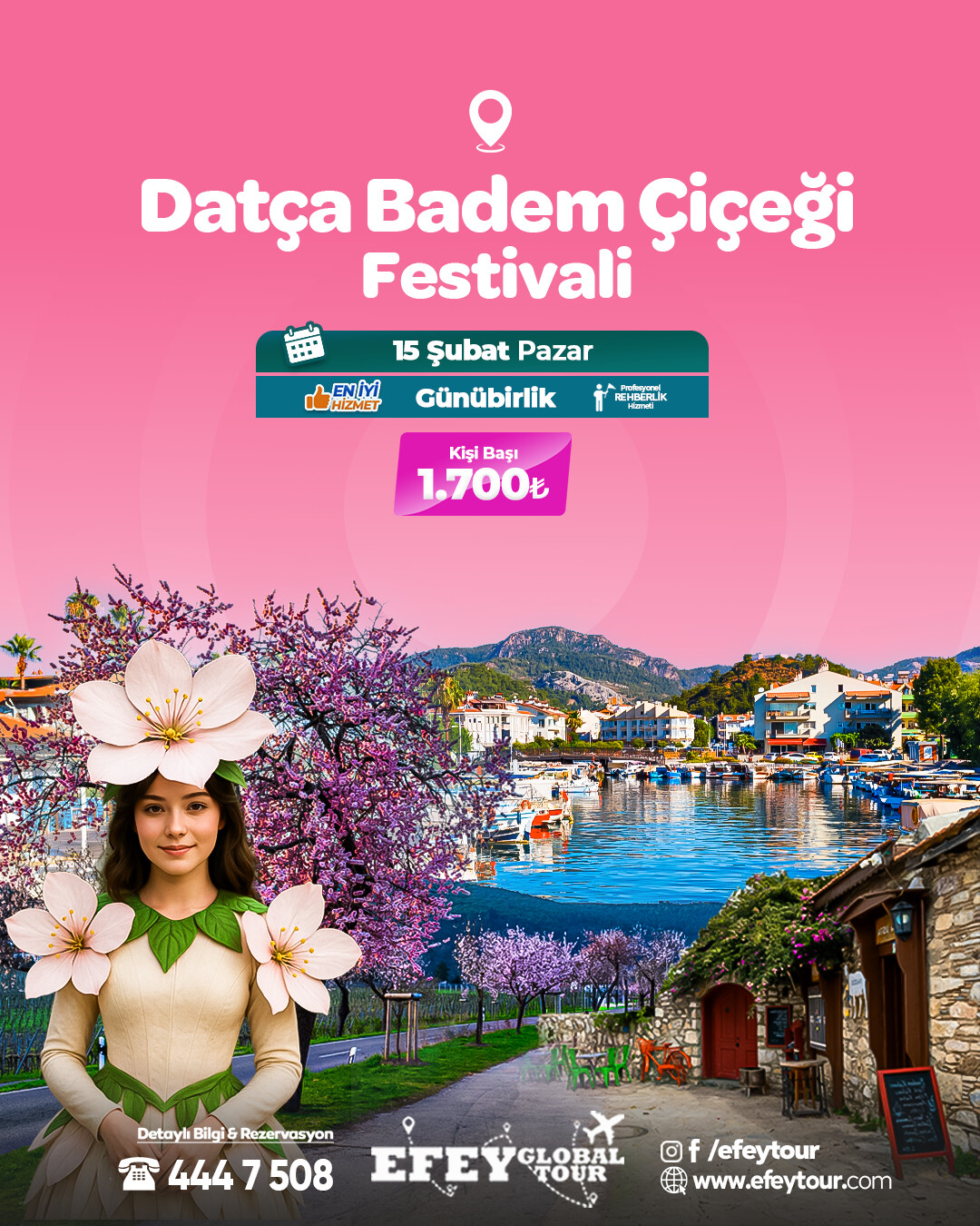 BADEM ÇİÇEĞİ FESTİVALİ TURU